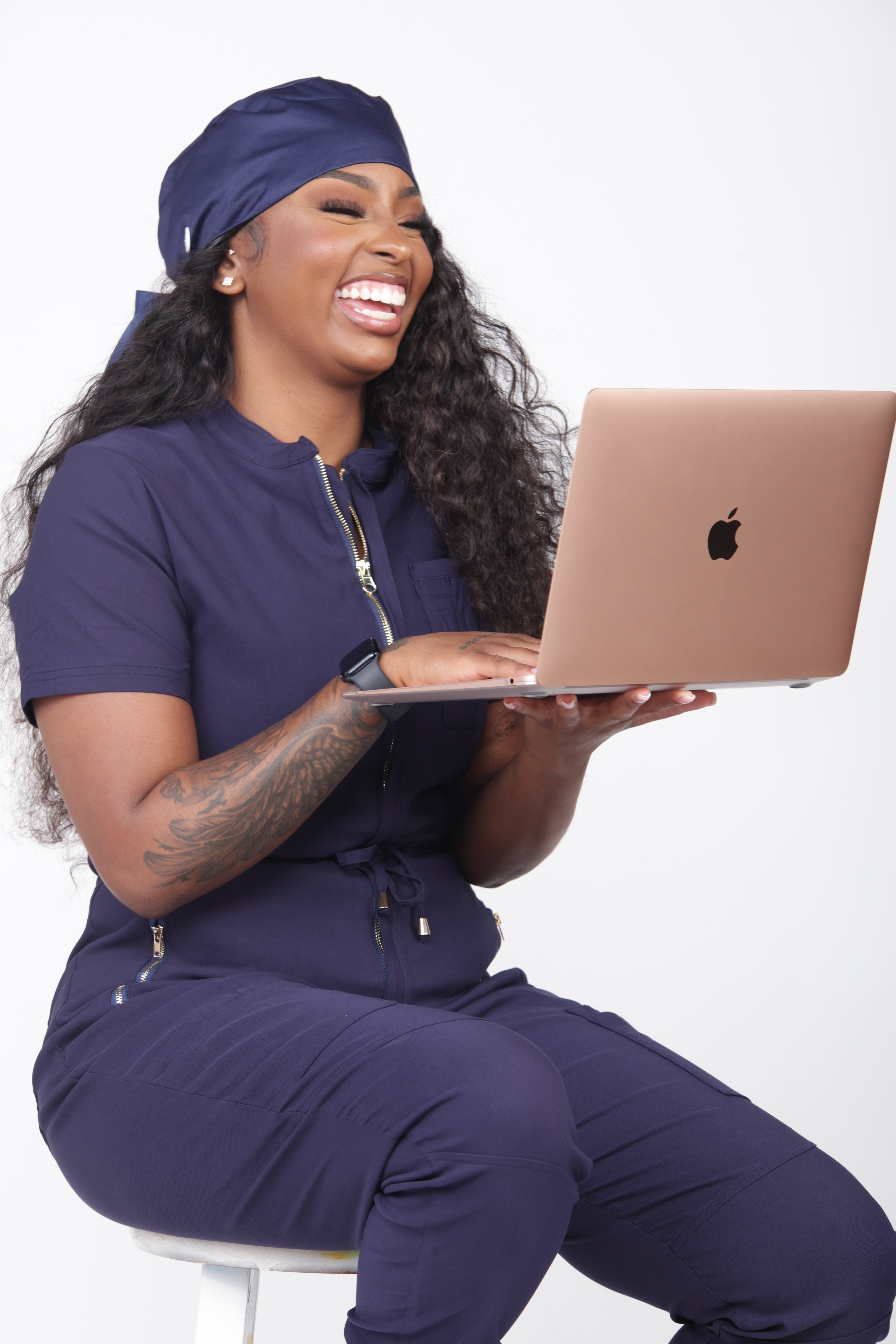 ODAAT Scrubs Nurse Caps